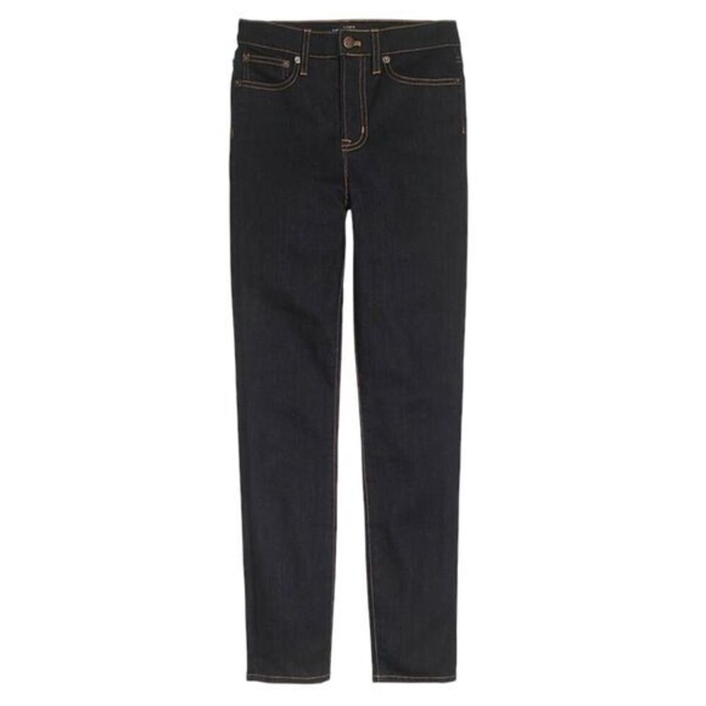 J.Crew Mercantile Women's Mid-Rise Dark Wash Skinny Ankle Jeans